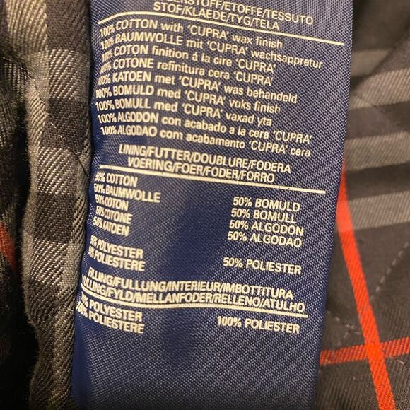 Nice short waxed coat by Burberry in size XL - Picture 4 of 5